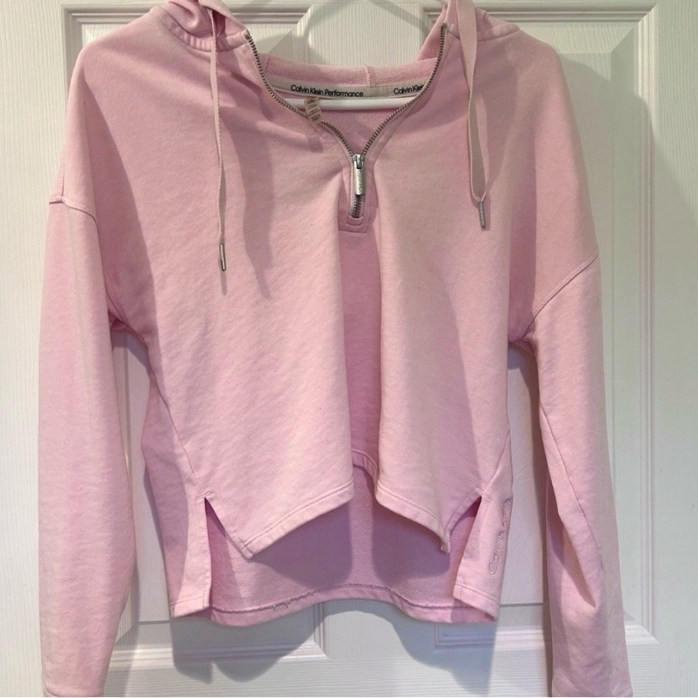 Pink Women's Crop Hoodie XS